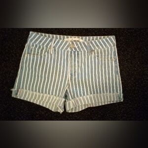 Celebrity Pink Denim Shorts Size 5/27 Stripes